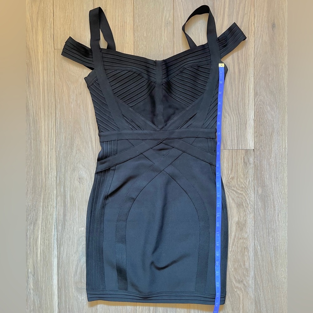House of CB Black Bandage Bodycon Mini Dress - Picture 9 of 9
